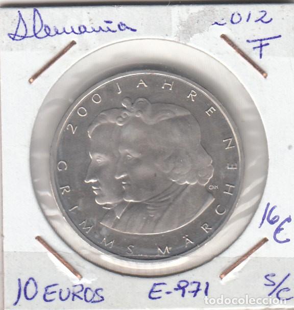 MONEDA ALEMANIA 10 EUROS 2012F
