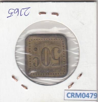 CRM0479 FICHA 50 CENTIMOS MBC