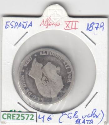 CRE2572 MONEDA ESPAÑA ALFONSO XII 1 PESETA 1879
