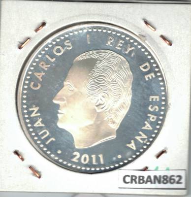 CRBAN862 MONEDA ESPAÑA 10 EURO FRANCISCO DE ORELLANA PLATA PROOF 2011
