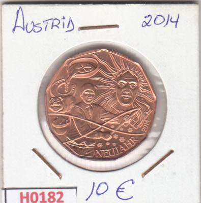 H0182 MONEDA AUSTRIA 5 EUROS 2014 SIN CIRCULAR