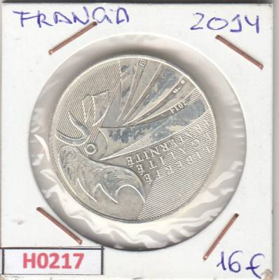 H0217 MONEDA FRANCIA 10 EUROS 2014 SIN CIRCULAR