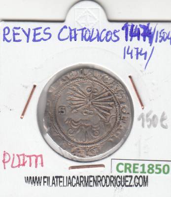 CRE1850 MONEDA ESPAÑA REYES CATOLICOS 1497-1504 PLATA