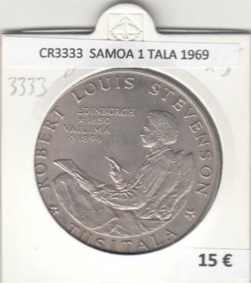 CR3333 MONEDA SAMOA 1 TALA 1969 MBC