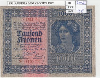 BILLETE AUSTRIA 1.000 KRONEN 1922 P-78