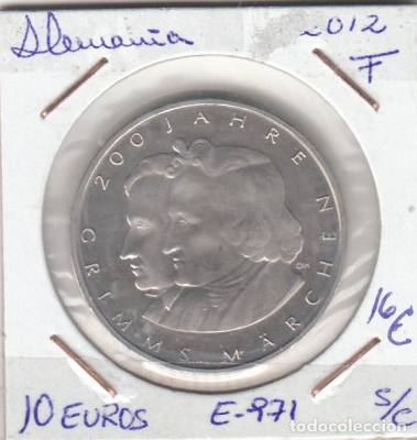 MONEDA ALEMANIA 10 EUROS 2012F