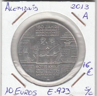 MONEDA ALEMANIA 10 EUROS 2013A