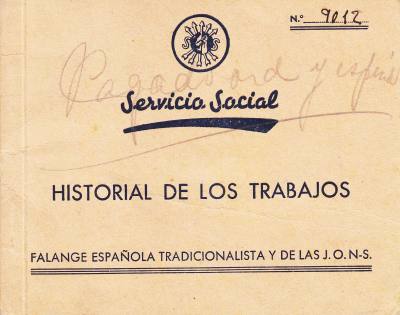CRTAR24 CARNET HISTORIAL DE TRABAJO DE SERVICION SOCIAL VER DESCRIPCION EN FOTO 