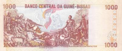 BILLETE GUINEA BISSAU 1.000 PESOS 1993 P-13b SIN CIRCULAR 