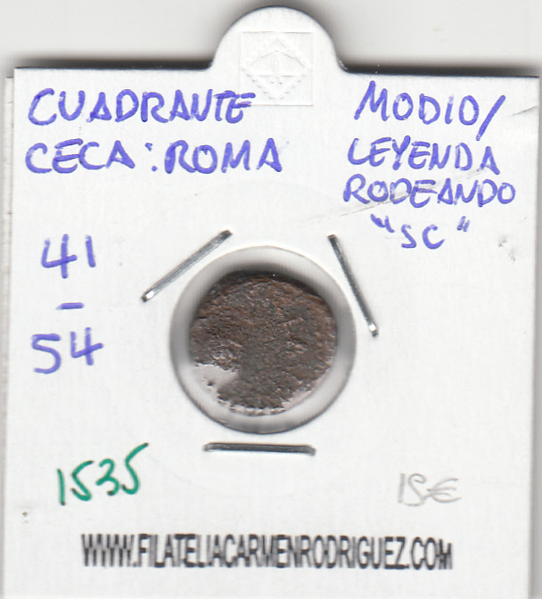 CRE1535 Cuadrante Roma Claudio 41-54