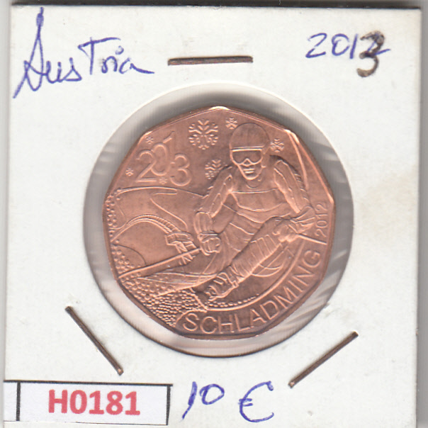 H0181 MONEDA AUSTRIA 5 EUROS 2013 SIN CIRCULAR