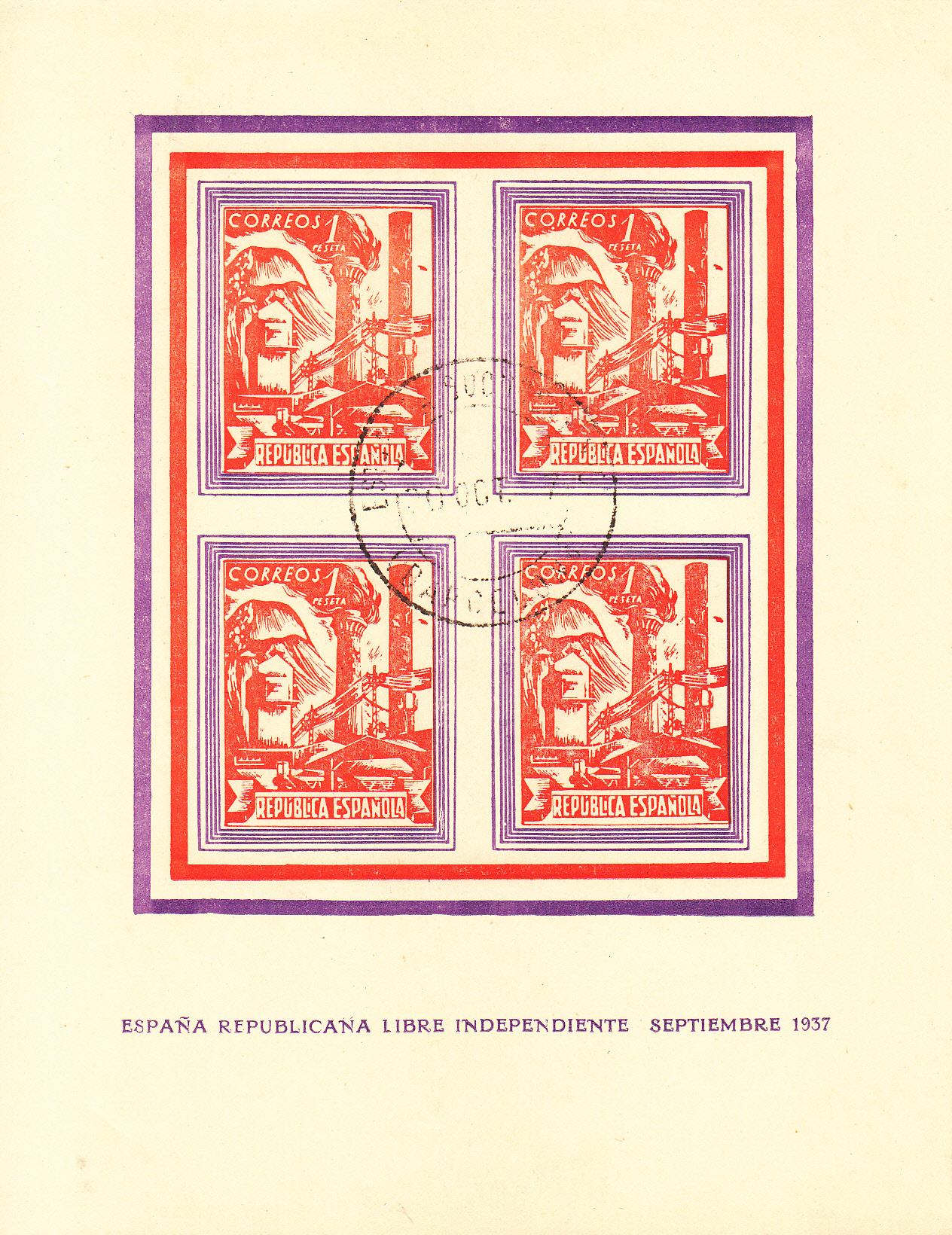 CRSRE017 SELLOS MONCADA Y REIXACH (BARCELONA) Nº CAT 34 USADO