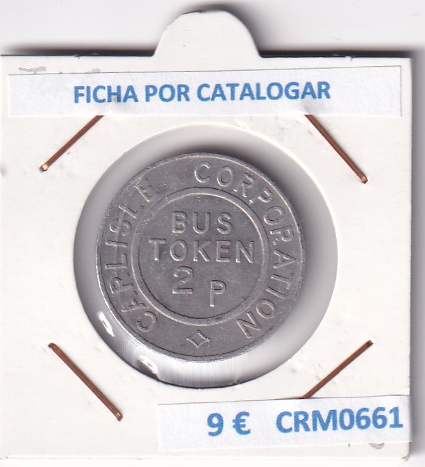 CRM0661 FICHA POR CATALOGAR