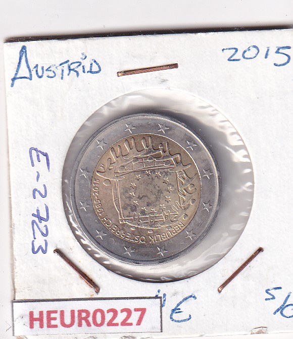 HEUR0227 MONEDA AUSTRIA 2 EUROS 2015