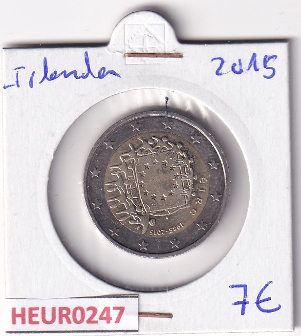 HEUR0247 MONEDA IRLANDA 2 EUROS 2015