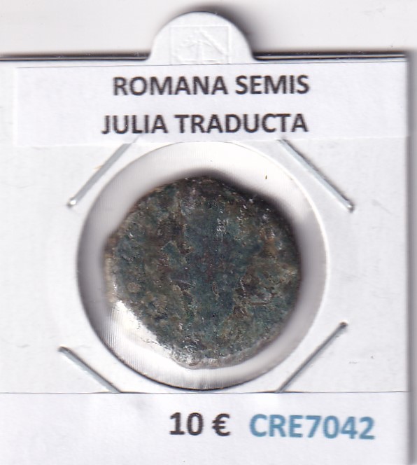 CRE7042 MONEDA ROMANA SEMIS JULIA TRADUCTA