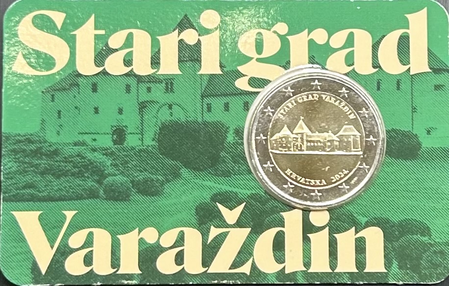 HEUR0564 MONEDA CROACIA 2 EUROS 2024 (COIN CARD)