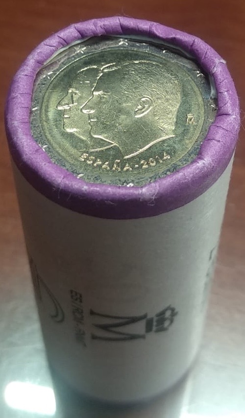 HEUR0647 MONEDA ESPAÑA 2 EUROS 2014 (Proclamación Felipe VI) CARTUCHO
