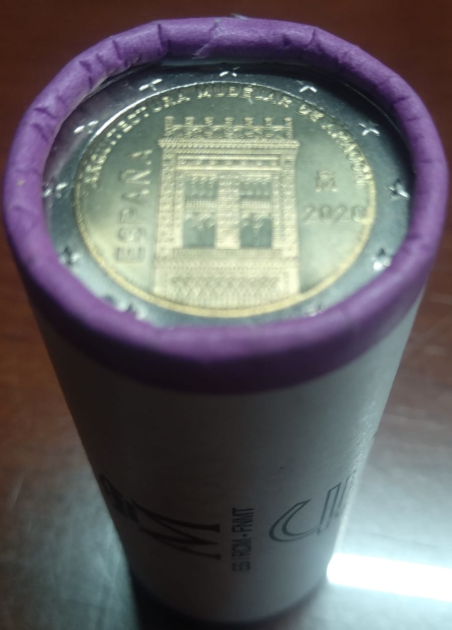 HEUR0653 MONEDA ESPAÑA 2 EUROS 2020 CARTUCHO