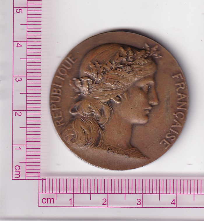 CREXP722 MEDALLA FRANCIA VILLA DE BORDEAUX