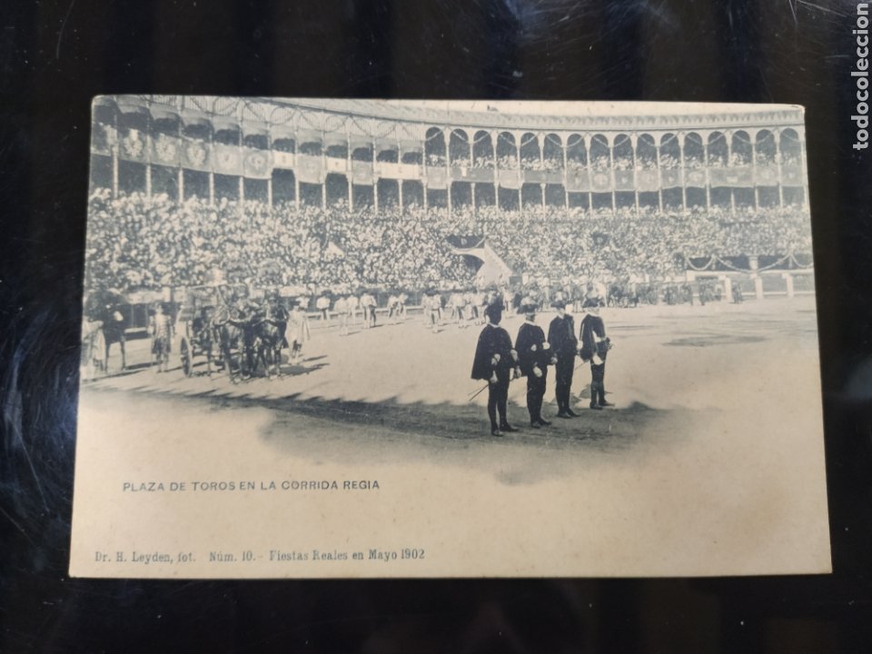 PLAZA DE TOROS EN LA CORRIDA REGIA(FIESTAS REALES EN MAYO 1902)