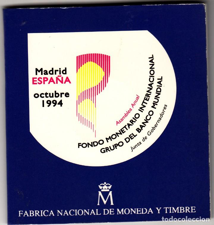 CARTERA ESPAÑA MONEDA 2000 PESETAS 1994 FMI