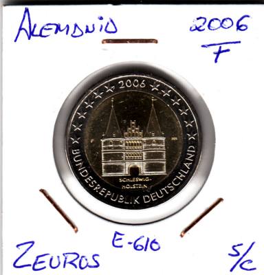 E0610 MONEDA 2 EUROS SC ALEMANIA 2006F