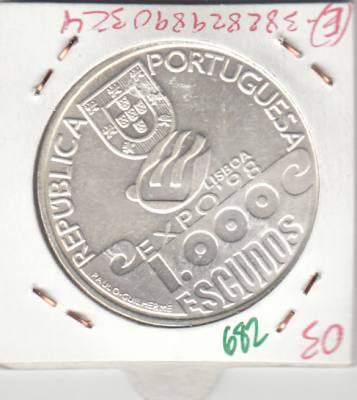 CR0682 MONEDA PORTUGAL PLATA 1999