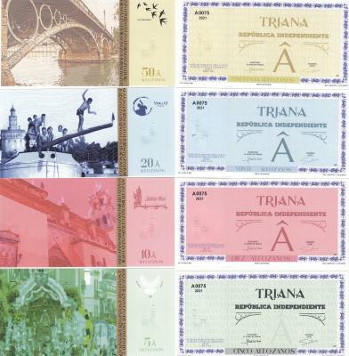 T001 BILLETE SERIE TRIANA REPUBLICA INDEPENDIENTE