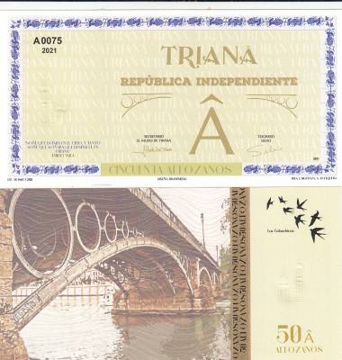 T001 BILLETE SERIE TRIANA REPUBLICA INDEPENDIENTE