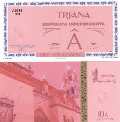 T001 BILLETE SERIE TRIANA REPUBLICA INDEPENDIENTE