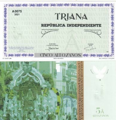 T001 BILLETE SERIE TRIANA REPUBLICA INDEPENDIENTE