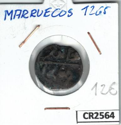 CR2564 MONEDA MARRUECOS 1265