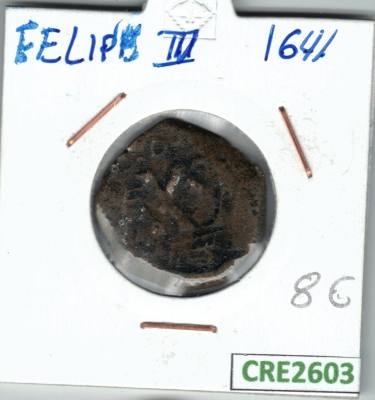 CRE2603 MONEDA FELIPE IV 1641