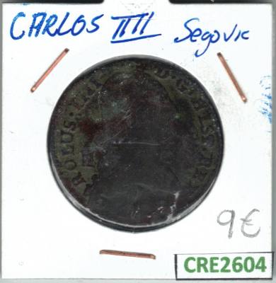 CRE2604 MONEDA CARLOS IV SEGOVIA