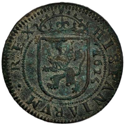 CRE6911 MONEDA ESPAÑA FELIPE IV 4 MARAVEDIS 1625 SEGOVIA