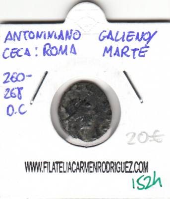 CRE1524 Antoniniano Roma Galieno/Marte 260-268