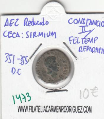 CRE1473 Ae2 Reducido Sirmium Constancio II/Fel Temp Reparatio 351-355