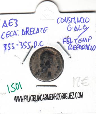 CRE1501 Ae3 Arelate Constancio Galo/Fel Temp Reparatio 353-355