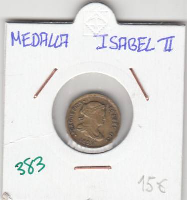 CRM0383 MEDALLA ISABEL II