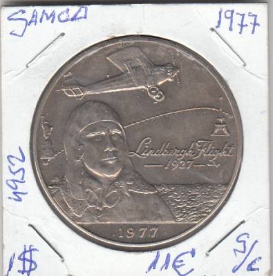 E4952 MONEDA SAMOA 1 DOLAR 1977 SIN CIRCULAR 