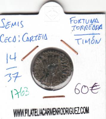 CRE1763 Semis Carteia Fortuna/Timón 14-37