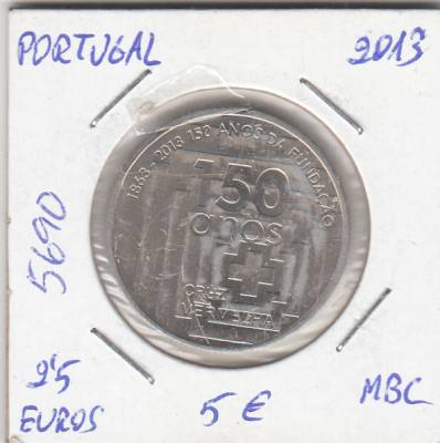 E5690 MONEDA PORTUGAL 2,5 EUROS 2013 MBC