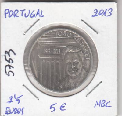 E5753 MONEDA PORTUGAL 2,5 EUROS 2013 MBC