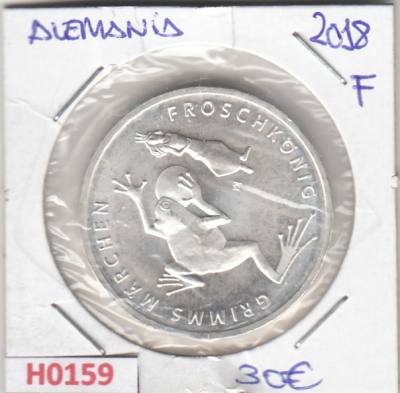 H0159 MONEDA ALEMANIA 20 EUROS 2018F SIN CIRCULAR