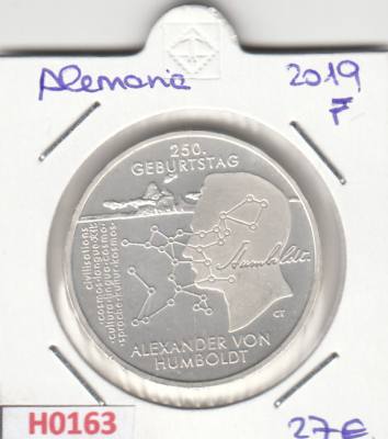 H0163 MONEDA ALEMANIA 20 EUROS 2019 SIN CIRCULAR