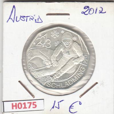 H0175 MONEDA AUSTRIA 5 EUROS 2012 SIN CIRCULAR