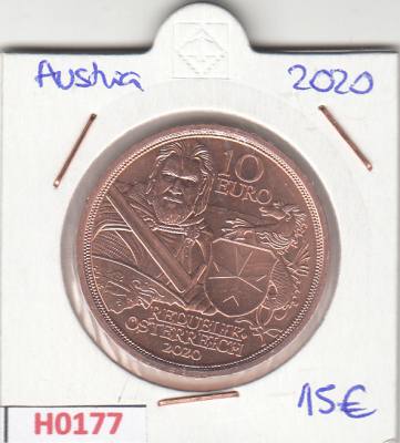 H0177 MONEDA AUSTRIA 10 EUROS 2020 SIN CIRCULAR
