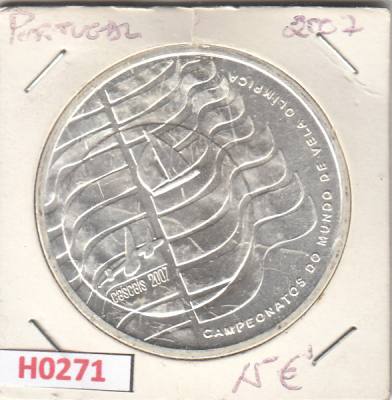 H0271 MONEDA PORTUGAL 10 EUROS 2007 SIN CIRCULAR