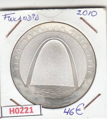 H0221 MONEDA FINLANDIA 10 EUROS 2010 SIN CIRCULAR